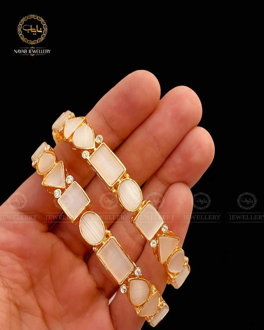 Egyptian openable Bangles (pair) BL-5039