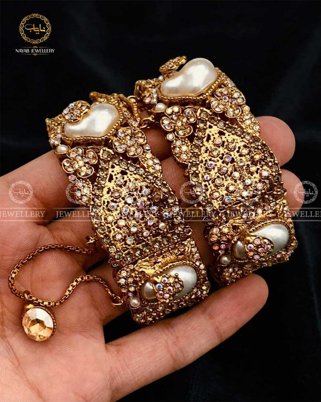 Turkish Openable Bangles (pair) BL-5044