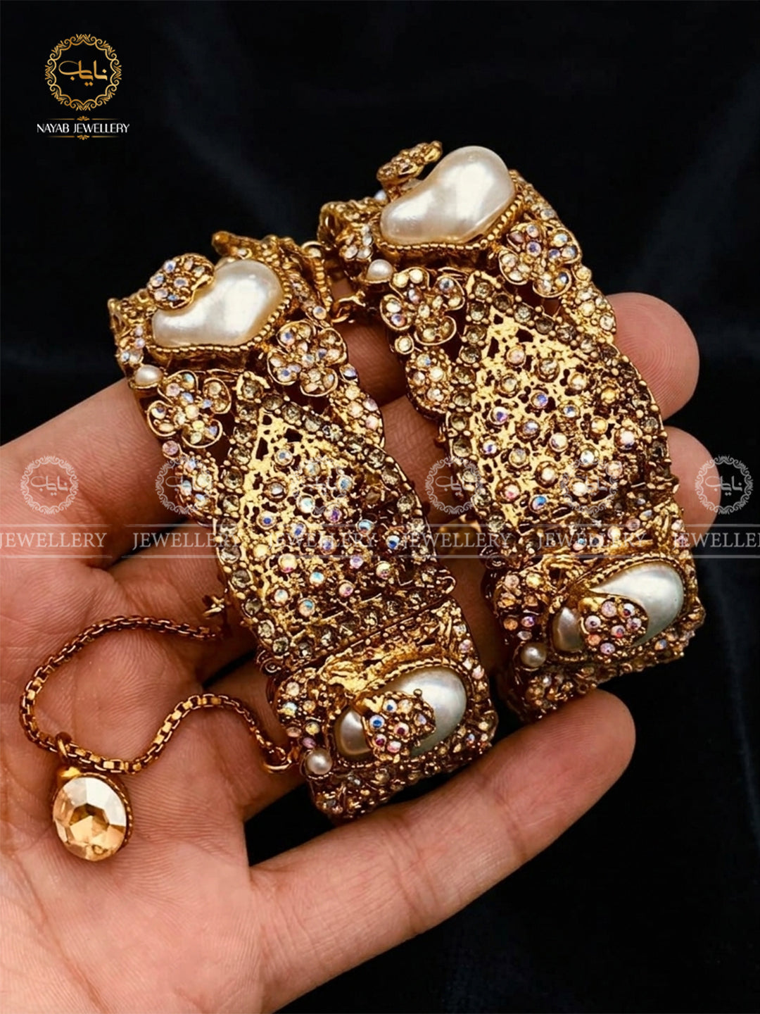 Turkish Openable Bangles (pair) BL-5044