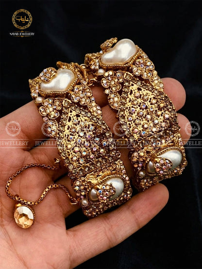 Turkish Openable Bangles (pair) BL-5044