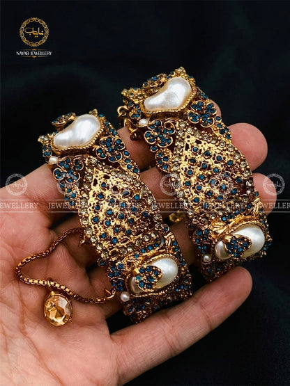 Turkish Openable Bangles (pair) BL-5044