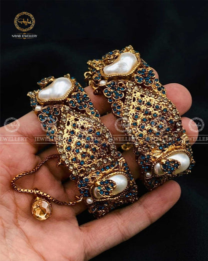 Turkish Openable Bangles (pair) BL-5044