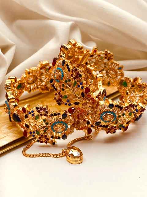 Stylish Gold plated Bangles By Nayab Jewellery
